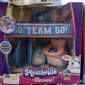 Go Team Go Squishville Set By Original Squishmallows